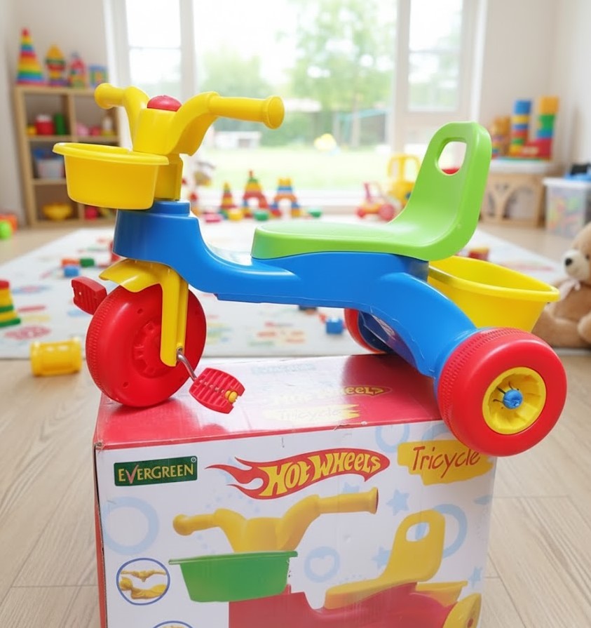 Kids’ Colorful Tricycle